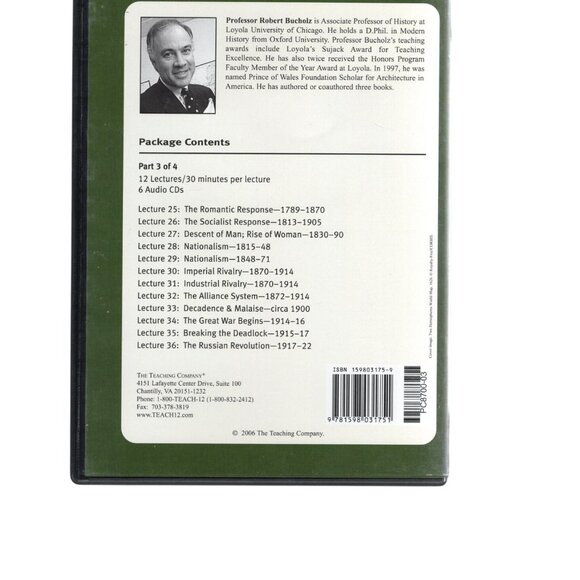 A History of the Modern Western World The Great Courses 24 Discs No Booklets - Picture 6 of 8